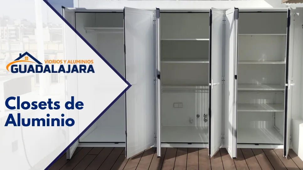 closets de aluminio para exterior en Guadalajara